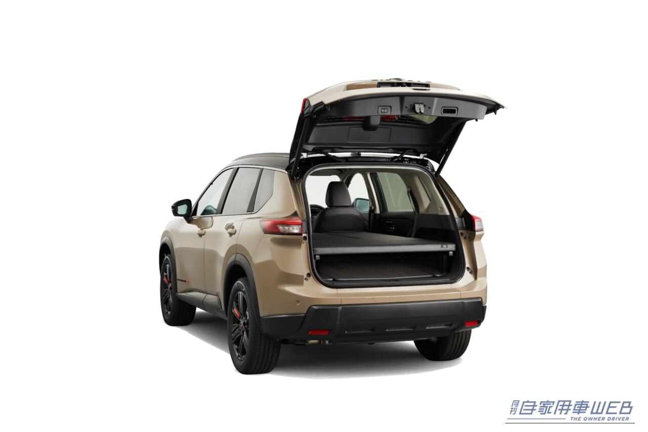 車中泊仕様のエクストレイル「ROCK CREEK マルチベッド」が登場!