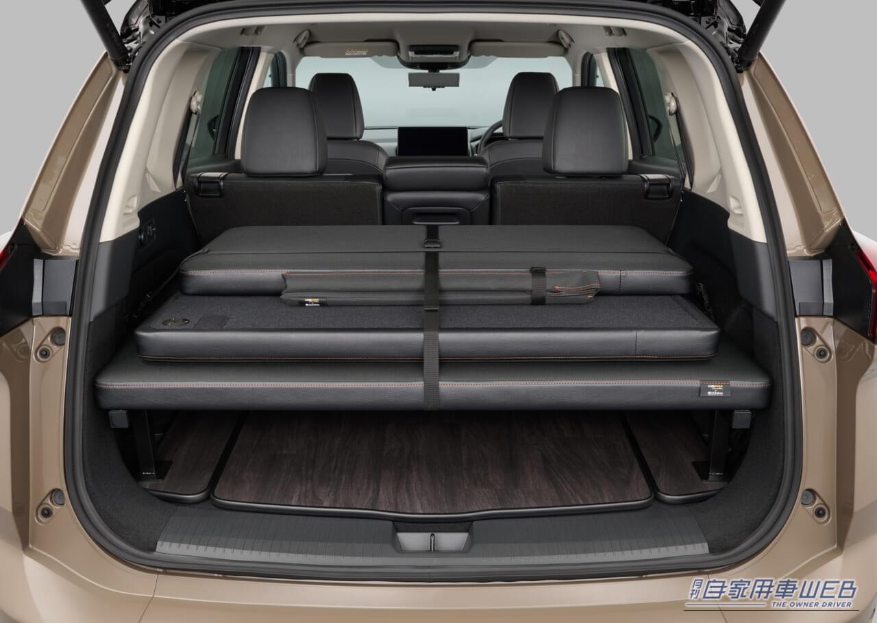 |車中泊仕様のエクストレイル「ROCK CREEK マルチベッド」が登場!