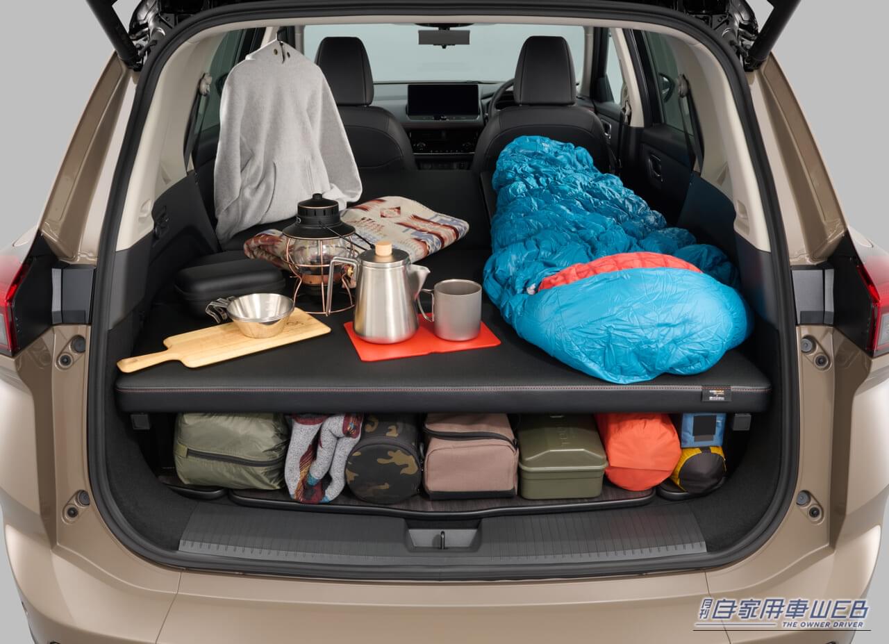 ｜車中泊仕様のエクストレイル「ROCK CREEK マルチベッド」が登場！