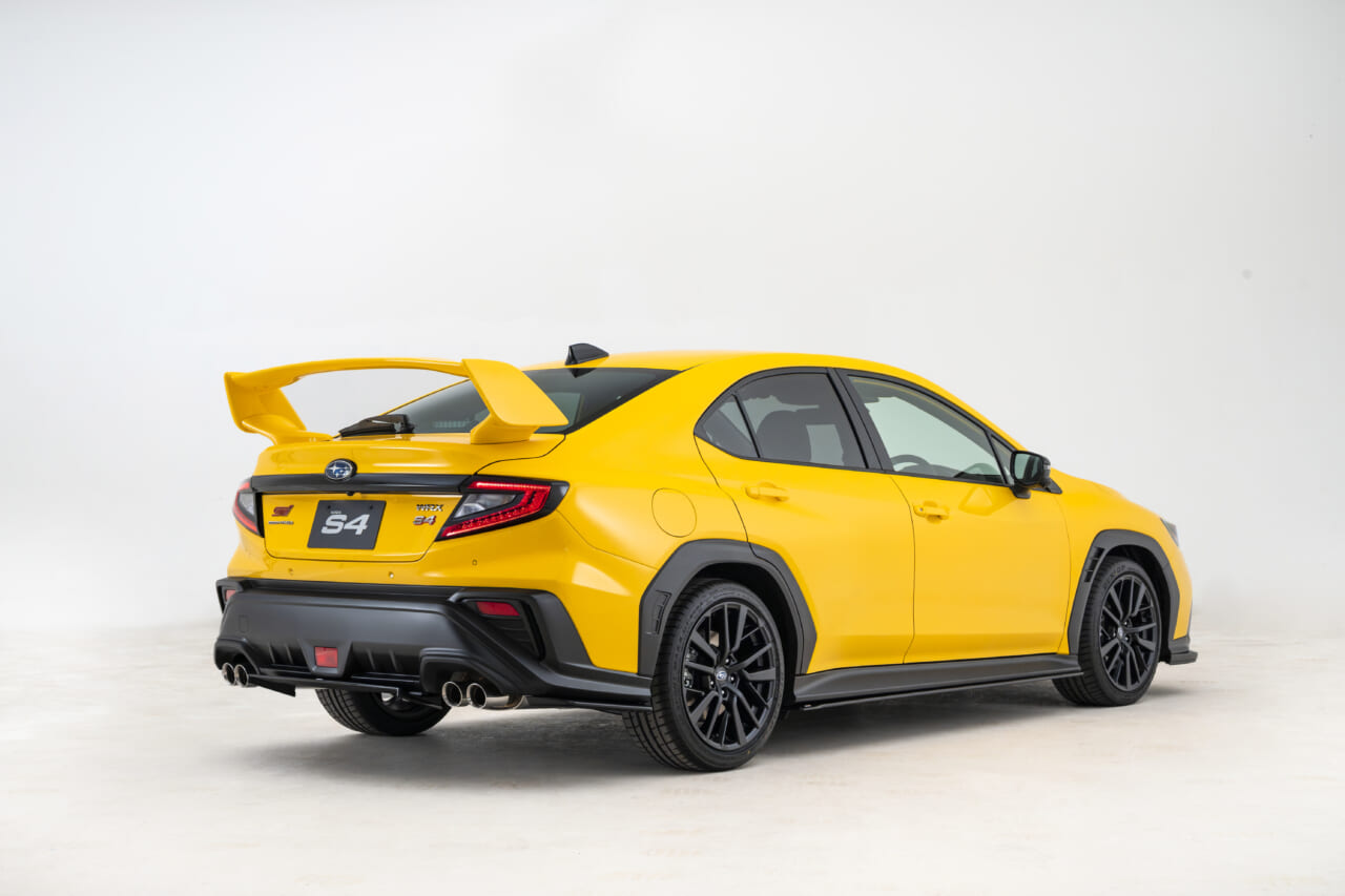|サンライズイエロー復活!レヴォーグ&WRX S4にSTI特別仕様車が追加