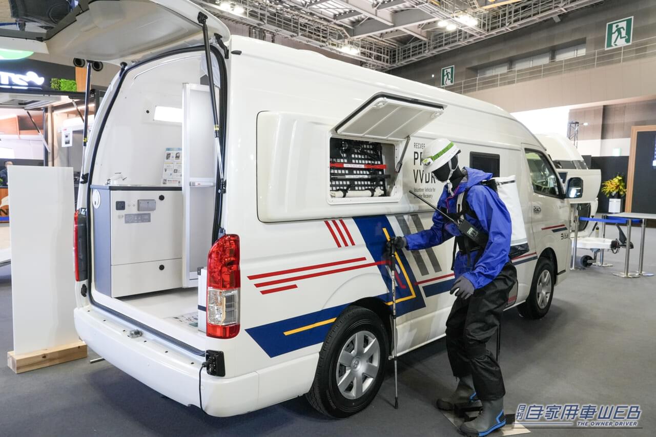 |「助けたい」が迷惑にならない。災害支援を「自己完結」できる凄いハイエースを発見