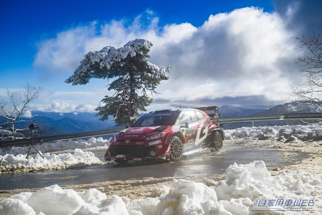 |【WRC2026】開幕モンテでトヨタ1-2-3! 史上最年少Vのソルベルグと「ただの運転好きおじさん」モリゾウの水素デモラン