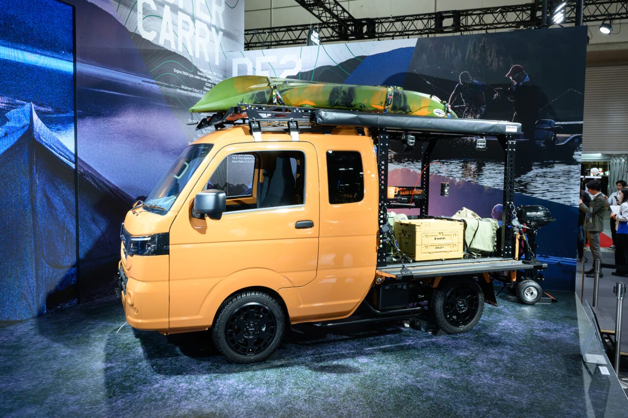 |「オートサロン」の衝撃をその手に。スズキからスーパーキャリイ用ハードカーゴ発売