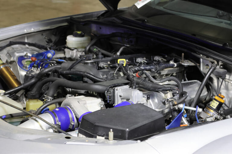 NOPRO NC1号車 2500 S/Cのエンジン｜ロードスター史上初！筑波1分切りのNOPRO NC1号車 2500 S/C【東京オートサロン2026】