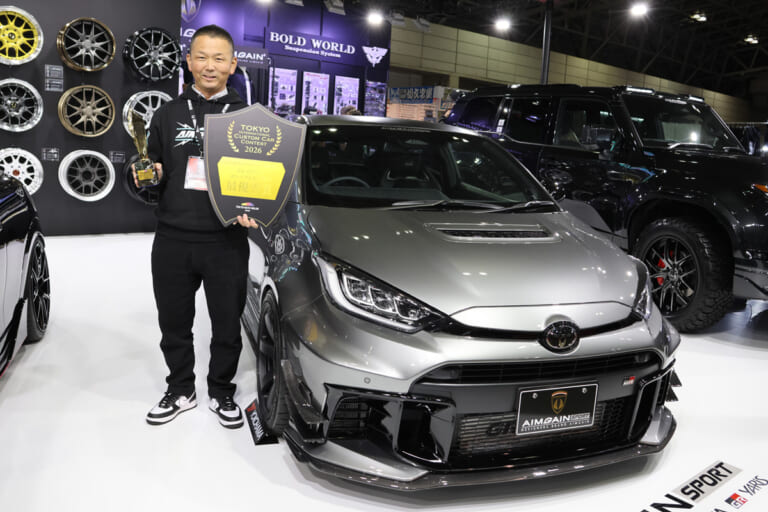 進化型GRヤリスをハードコアに引き締めたエアロがスゴイ！【東京オートサロン2026】