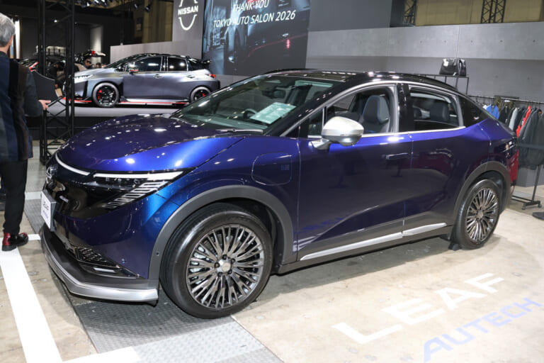 NISSAN LEAF AUTECH｜東京国際カスタムカーコンテスト2026受賞車唯一の電気自動車はNISSAN LEAF AUTECH！【東京オートサロン2026】