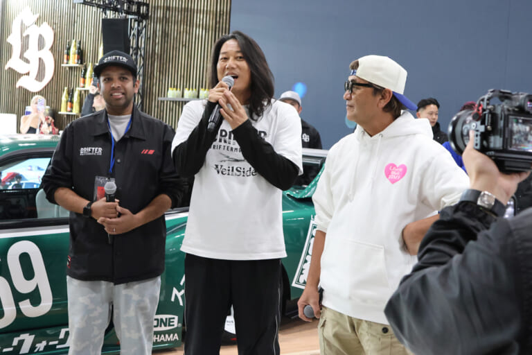 映画ワイルドスピードシリーズでハン役として出演のサン・カン氏|R35GT-Rのルーフを大胆カット!リバティウォークが魅せた最後のGT-R【東京オートサロン2026】