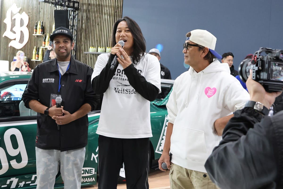 映画ワイルドスピードシリーズでハン役として出演のサン・カン氏｜R35GT-Rのルーフを大胆カット！リバティウォークが魅せた最後のGT-R【東京オートサロン2026】