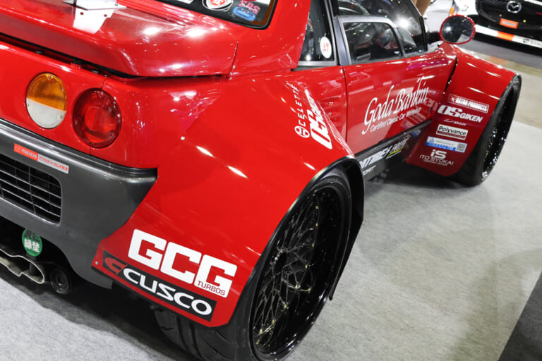 郷田鈑金ロータリーAZ-1　with　RE雨宮｜S660がNSX!?　AZ-1にロータリー!!　実は軽ミッドシップのスーパーモディファイが熱かった！【東京オートサロン2026】