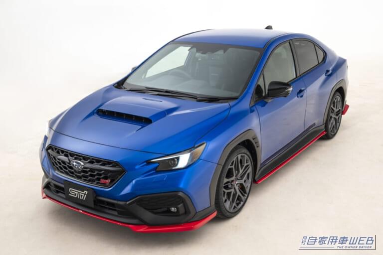 WRXに「マニュアル」が復活。STIコンプリートカー「WRX STI Sport#（シャープ）」2026年春に限定発売