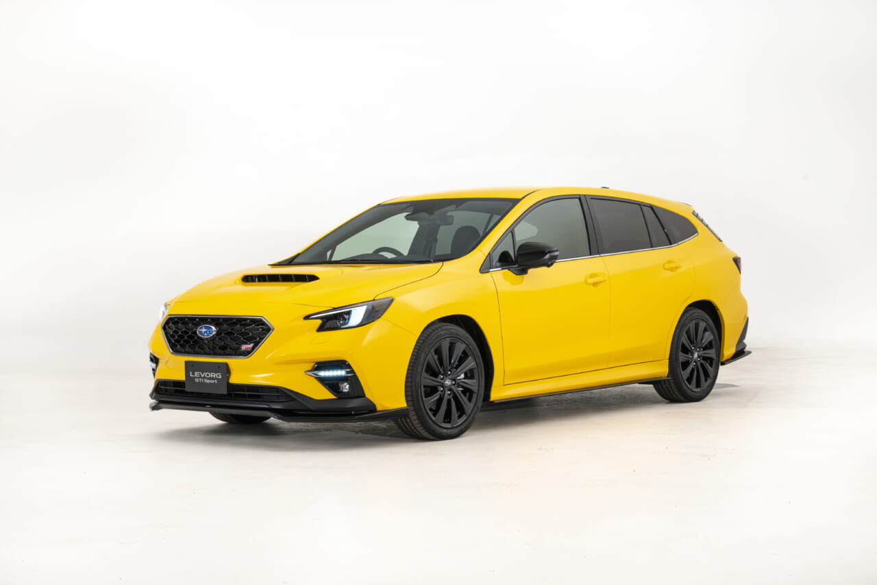 ｜サンライズイエロー復活！レヴォーグ＆WRX S4にSTI特別仕様車が追加