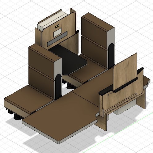 走行時　車内レイアウト｜「ベッド展開OK！」アウトドア心を刺激する激熱コラボに胸が高鳴る。ミニバンの常識を超えた、走れるキャンプ拠点。