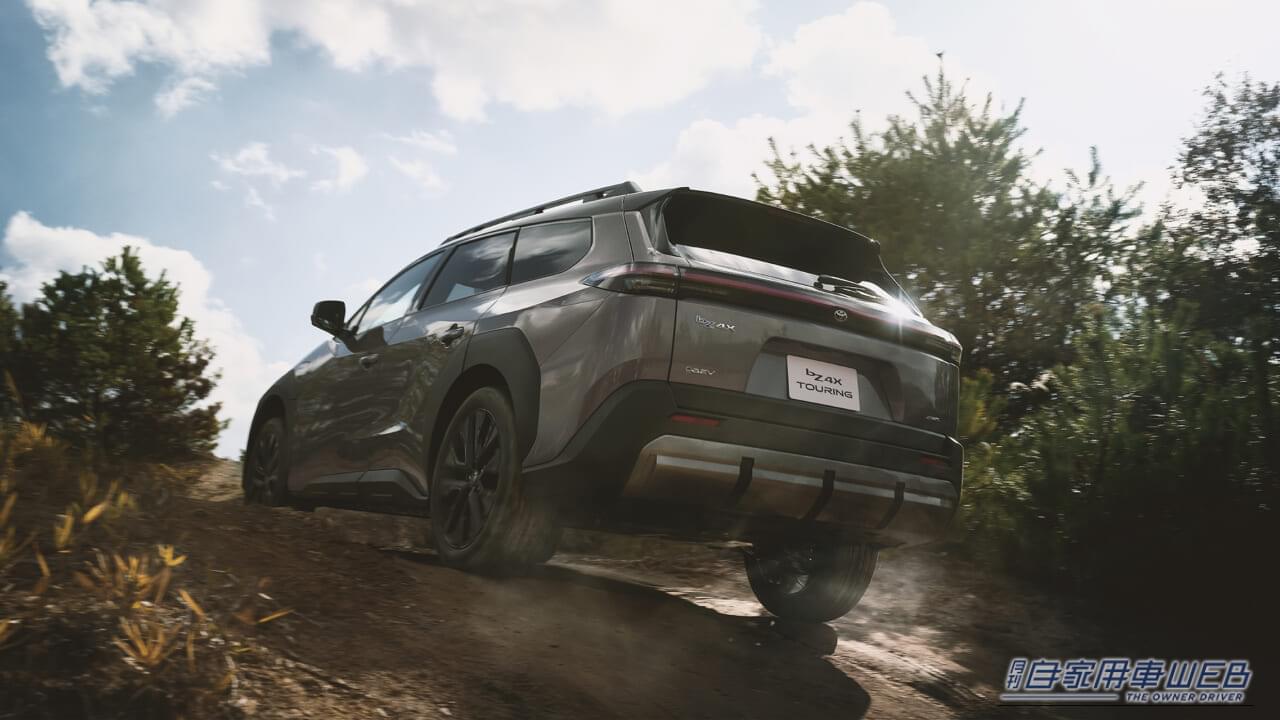 |「積めて走れる」次世代BEV「bZ4X Touring」発売【航続734kmと大容量荷室を実現】
