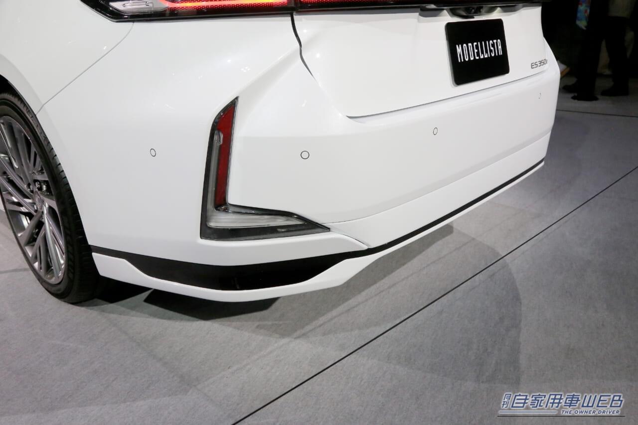 |フォルムを研ぎ澄ます「漆黒ライン」が斬新。春デビューの新型セダンを、いち早くモデリスタが本気カスタム!