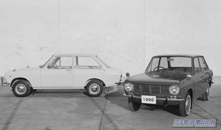 初代サニー(1966年)|「教養としてのニッポン自動車産業史」〜『マイカー元年前夜』日産サニー誕生の秘話。社長の反対を押し切った技術者たちの執念と戦略~