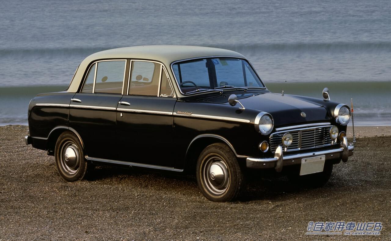 310ブルーバード1200デラックス（1960年）｜「教養としてのニッポン自動車産業史」〜タクシー業界の評価と高速道路が変えた国産車の運命〜