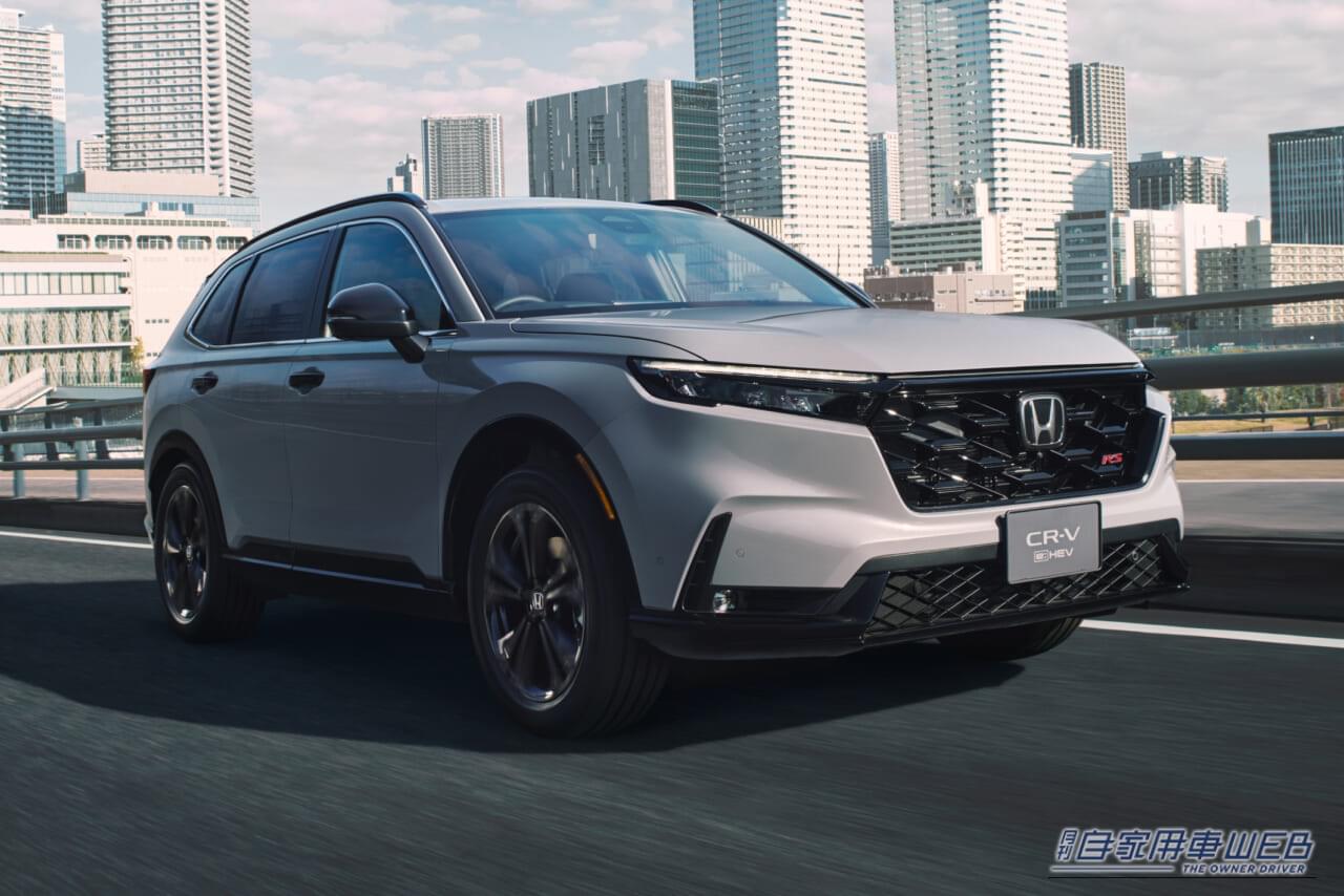 ｜おかえりCR-V！「Google」搭載、日本専用「ブラックエディション」「360度見守る」機能満載のホンダ看板SUVが国内復活