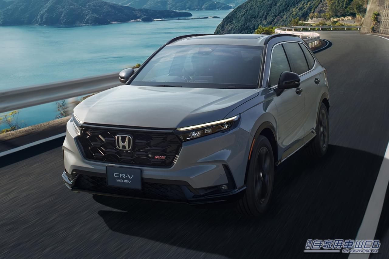 おかえりCR-V！「Google」搭載、日本専用「ブラックエディション」「360度見守る」機能満載のホンダ看板SUVが国内復活