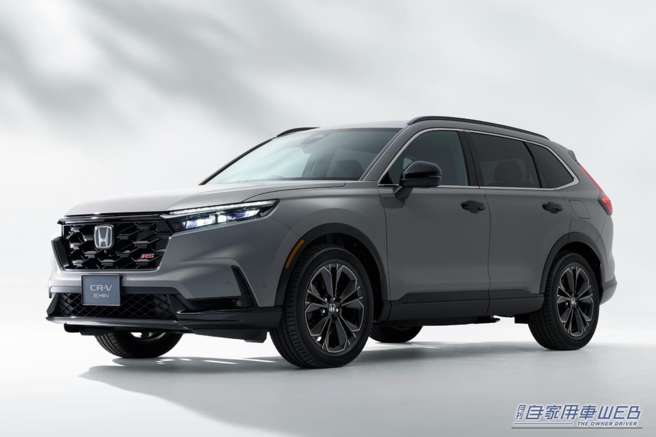 ｜おかえりCR-V！「Google」搭載、日本専用「ブラックエディション」「360度見守る」機能満載のホンダ看板SUVが国内復活