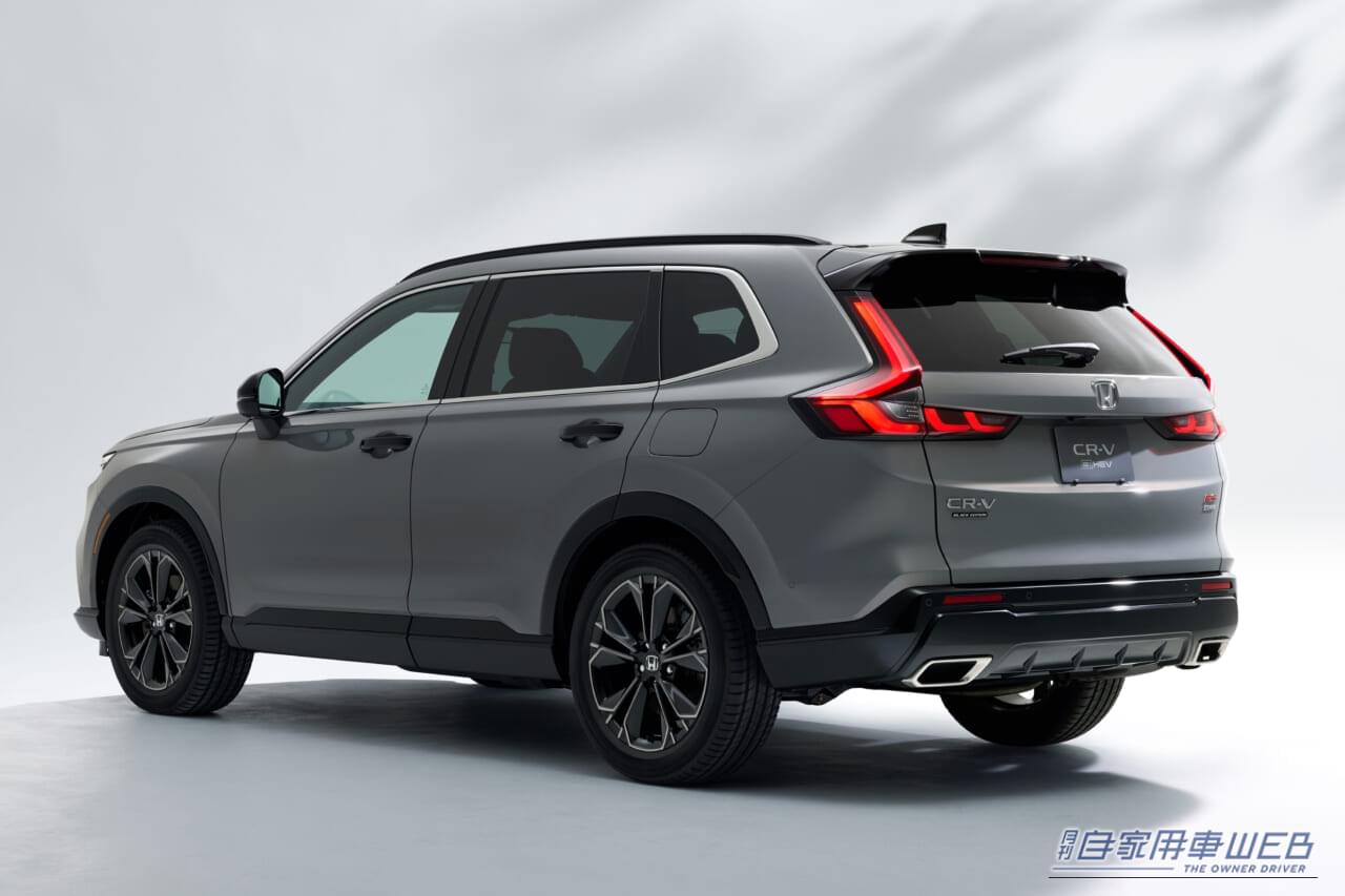 |おかえりCR-V!「Google」搭載、日本専用「ブラックエディション」「360度見守る」機能満載のホンダ看板SUVが国内復活