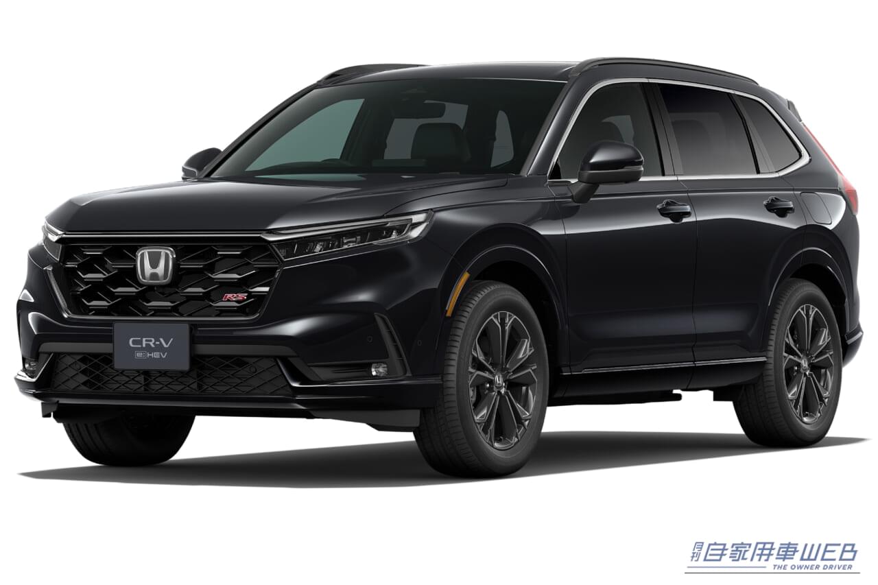 |おかえりCR-V!「Google」搭載、日本専用「ブラックエディション」「360度見守る」機能満載のホンダ看板SUVが国内復活