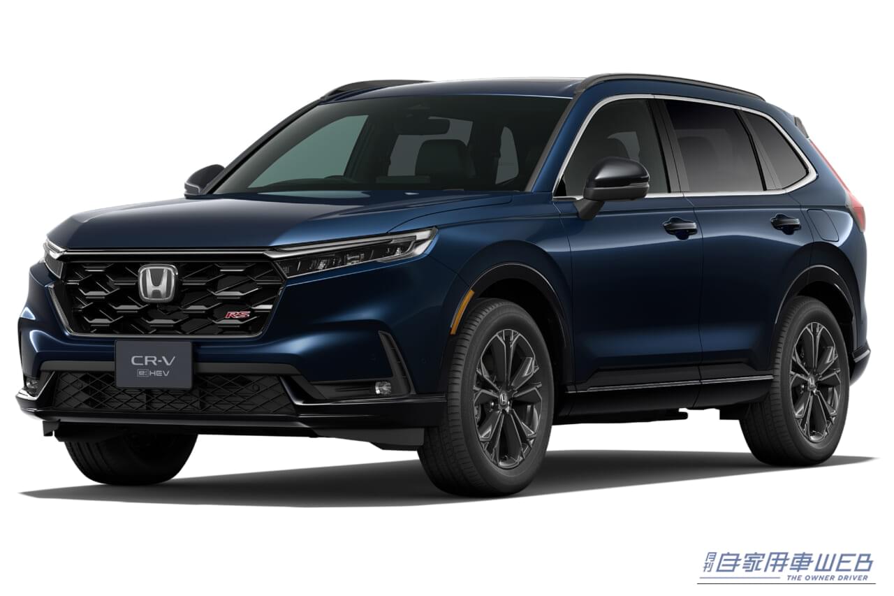 ｜おかえりCR-V！「Google」搭載、日本専用「ブラックエディション」「360度見守る」機能満載のホンダ看板SUVが国内復活