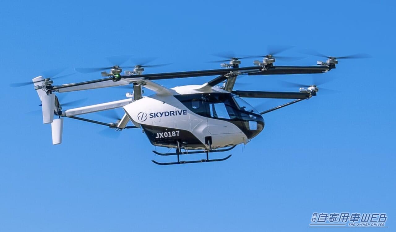 |未来の空がやってくる! 東京ビッグサイトで「空飛ぶクルマ」が初飛行