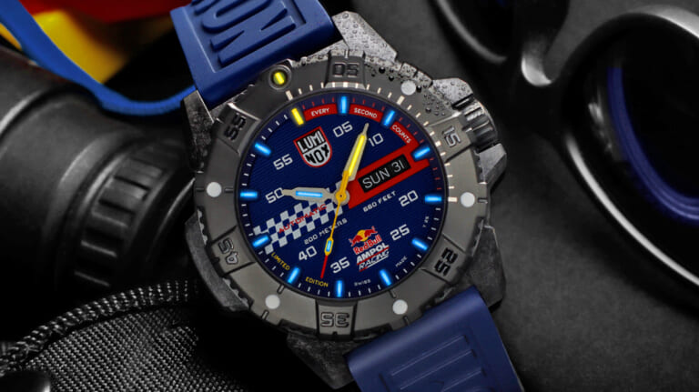 ルミノックスの人気シリーズにレッドブル・アンポル・レーシング公式チームウォッチが登場。