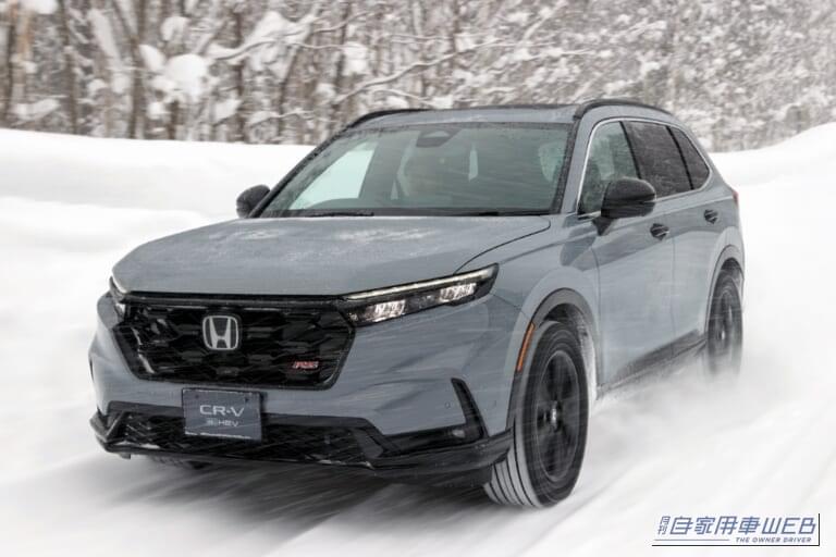 ミドルSUVの本命の実力を体感！6代目新型CR-V e:HEV試乗記
