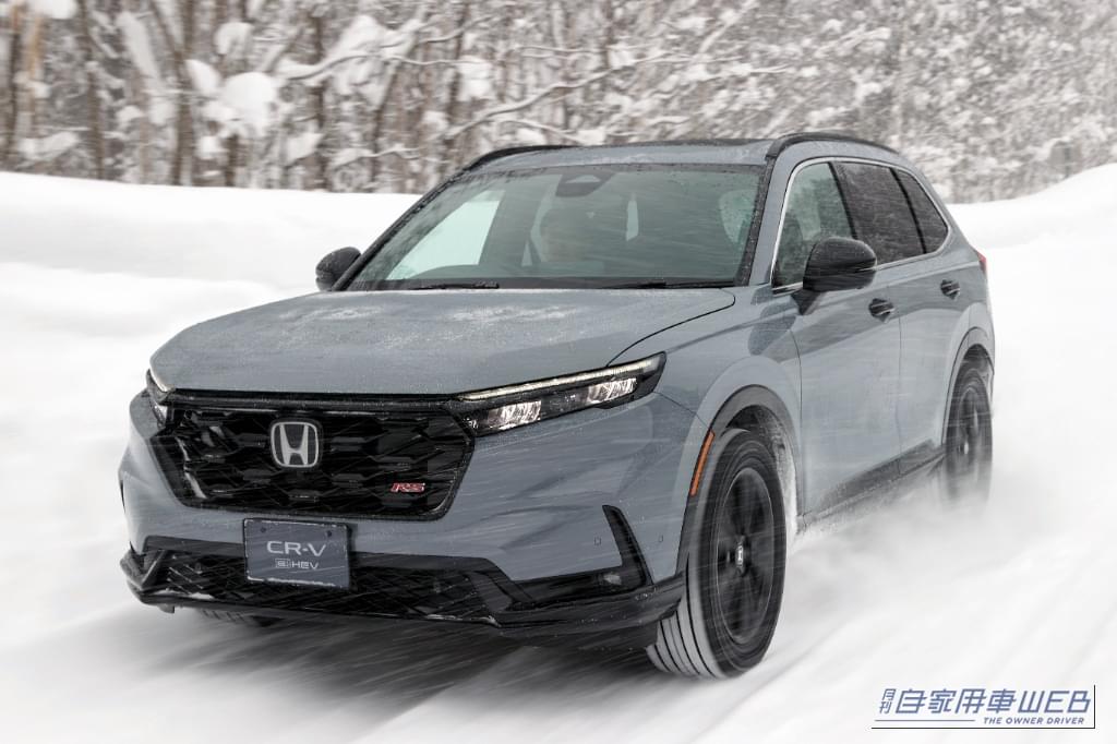 ミドルSUVの本命の実力を体感!6代目新型CR-V e:HEV試乗記