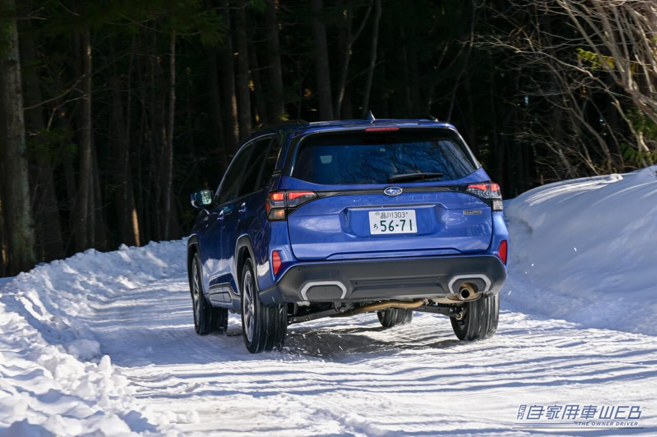 ｜雪上で頼もしさを実感。「S:HEV」はやっぱり推せる！スバル・フォレスター試乗レポート