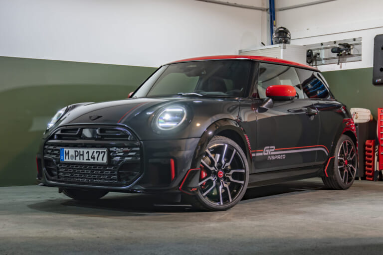MINI史上最速のDNAを継承した限定モデル「GP Inspired Edition」【GPの意匠を継承した専用装備を多数装着】