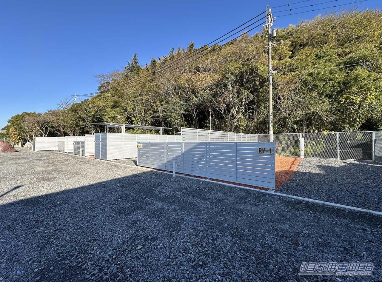 |車中泊で気軽に旅をしたい方にオススメ! 快適に、そして安全に楽しめる『RVパーク』最新情報。【 愛知県常滑市/RVパーク BEACH FRONT SAKAI】