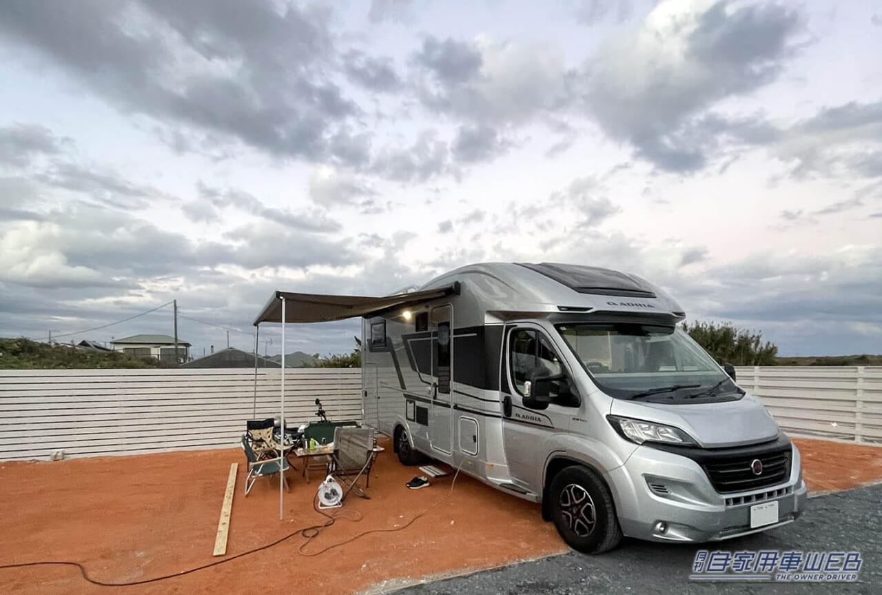 ｜車中泊で気軽に旅をしたい方にオススメ！ 快適に、そして安全に楽しめる『RVパーク』最新情報。【千葉県長生郡／RVパークIchinomiya Seaside Mark Base】