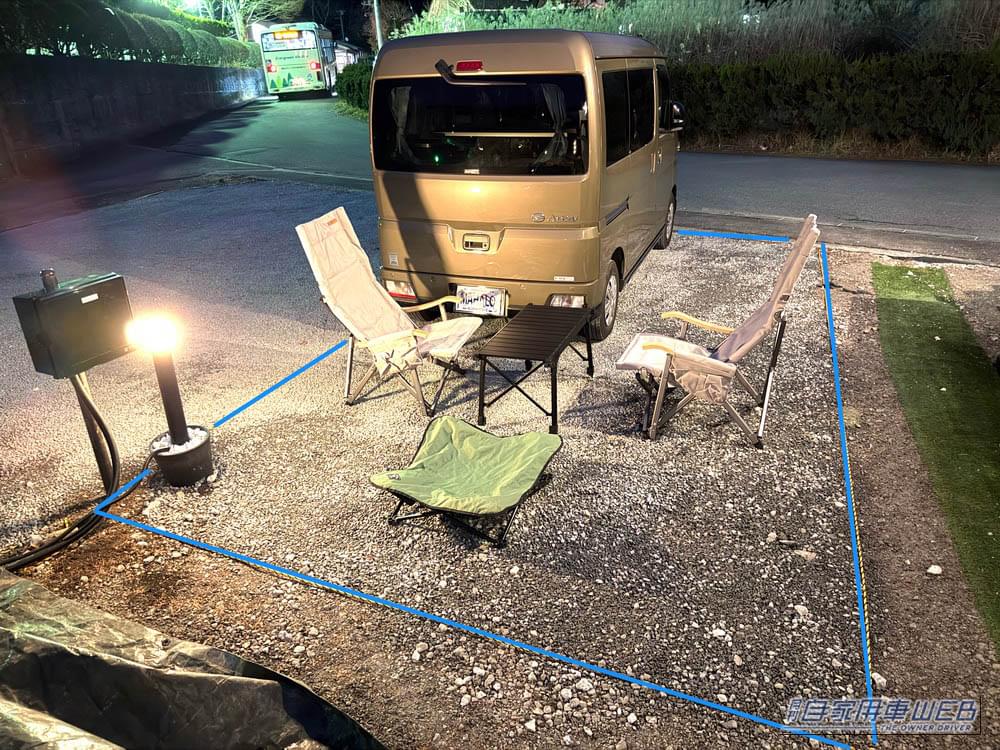 |車中泊で気軽に旅をしたい方にオススメ! 快適に、そして安全に楽しめる『RVパーク』最新情報。【 山梨県南都留郡/RVパーク WANALOHA Fujiやまなかこ】