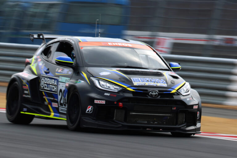 ミッドシップのGRヤリス、スーパー耐久シリーズもてぎ戦で完走！