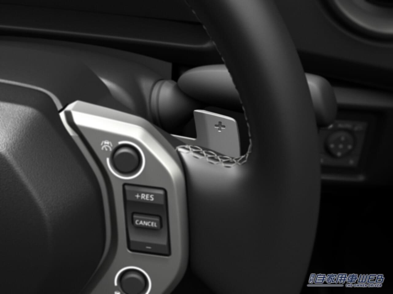 パドルシフト（GR-DAT）｜モータースポーツの極限で磨かれた「26式GRヤリス」が登場