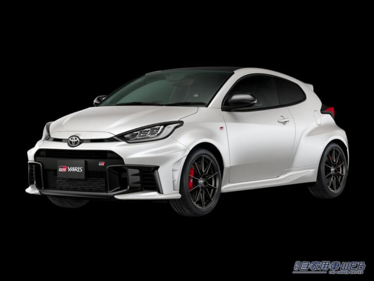 GRヤリス RZ“High performance” プラチナホワイトパールマイカ|モータースポーツの極限で磨かれた「26式GRヤリス」が登場
