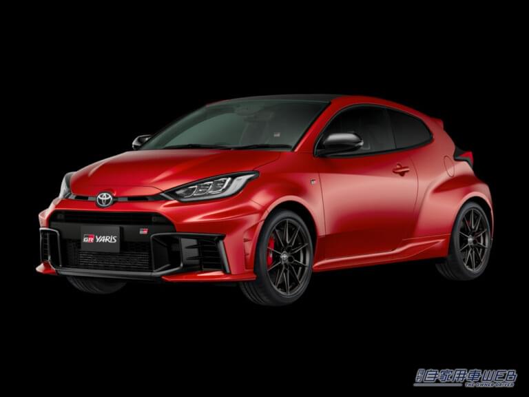 GRヤリス RZ“High performance”　エモーショナルレッドⅡ｜モータースポーツの極限で磨かれた「26式GRヤリス」が登場