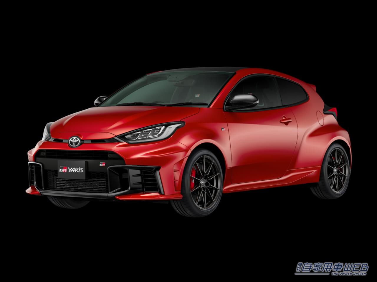 GRヤリス RZ“High performance” エモーショナルレッドⅡ|モータースポーツの極限で磨かれた「26式GRヤリス」が登場