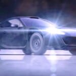 BRZ 4WDターボラリーカーのティザー画像からスタイルをわかりやすく画像調整したもの