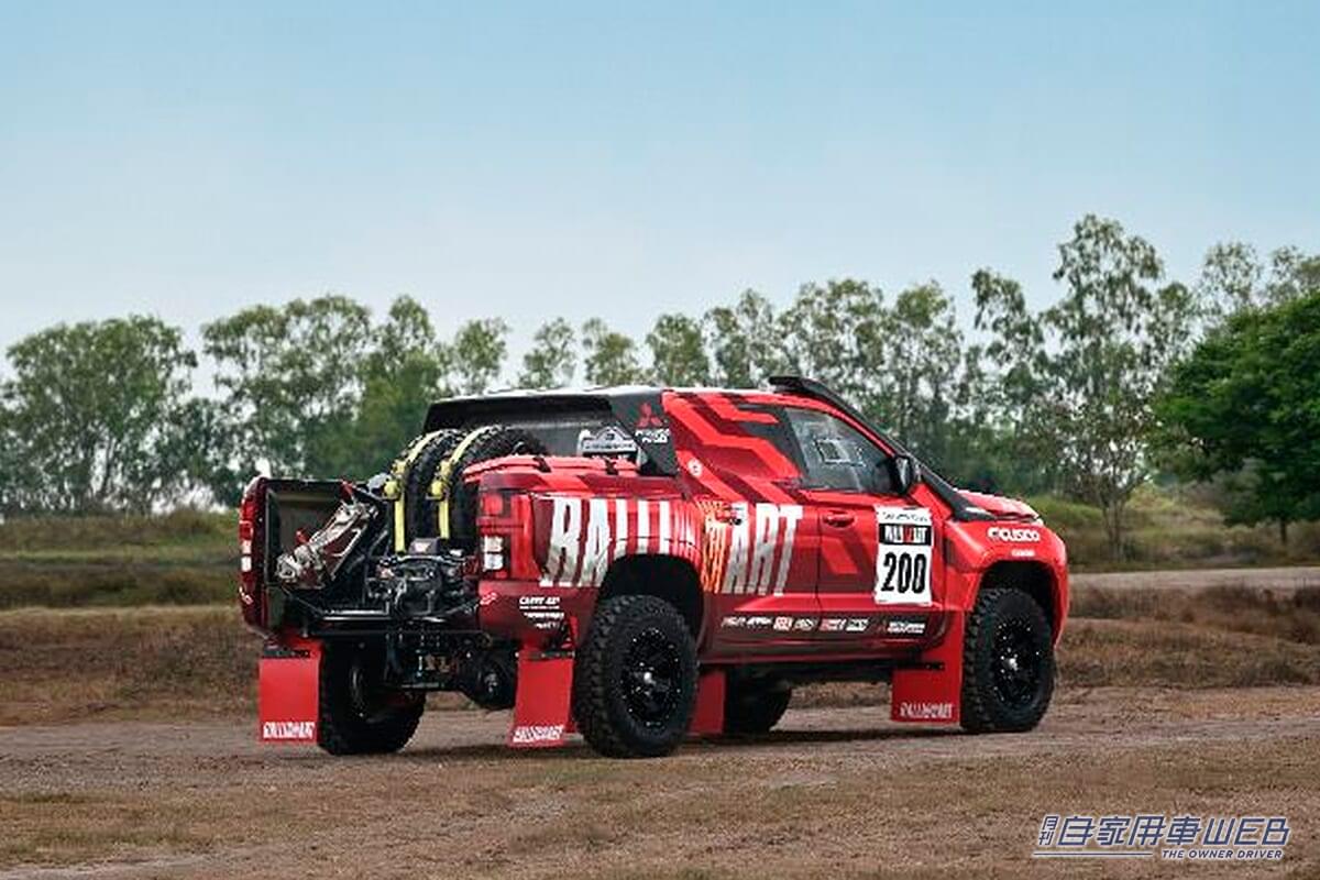 ｜チーム三菱ラリーアート、トライトン3台体制でアジアクロスカントリーラリー2026に連覇を狙う