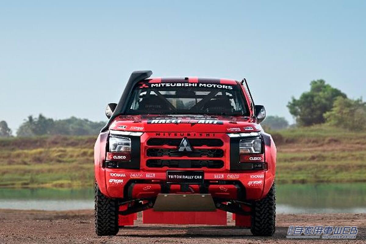 ｜チーム三菱ラリーアート、トライトン3台体制でアジアクロスカントリーラリー2026に連覇を狙う