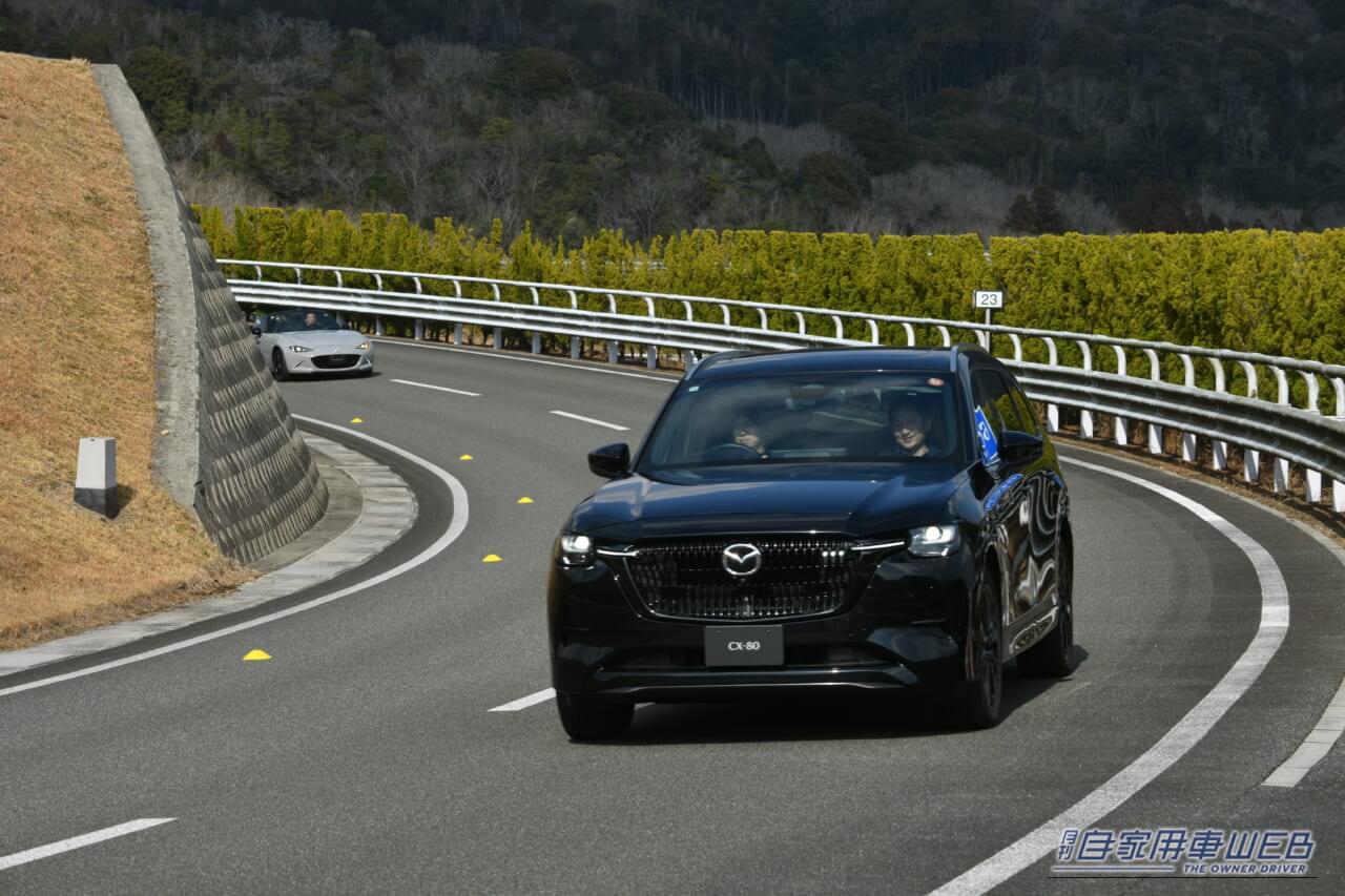 |「これがマツダの電気自動車です」日本未導入の『EZ-60』って…? マツダの“電動クロスオーバーSUV”に乗ってみた。