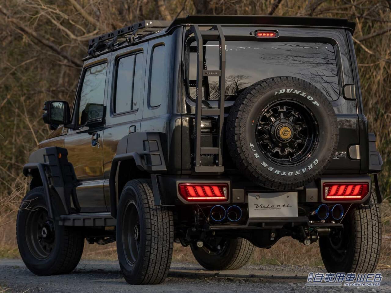 「現行ジムニーの存在感がめっちゃアップ！」夜間走行で際立つテールランプを見よ‼︎