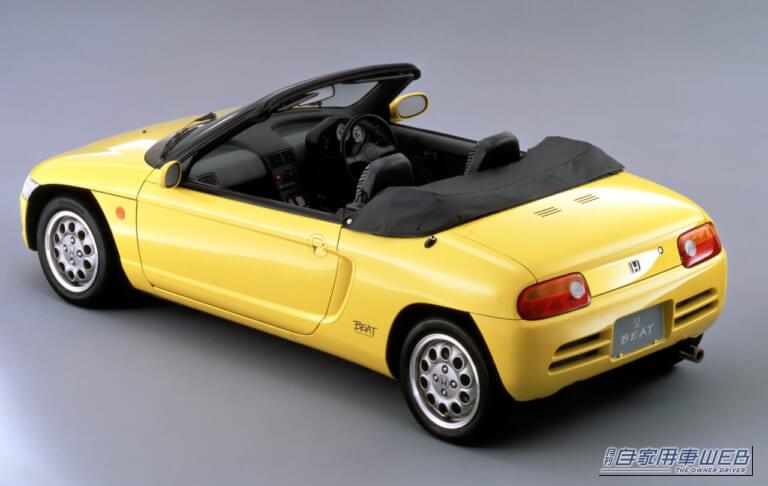 ホンダ ビート（オープン）｜実用性を無視して⁉︎軽自動車の限界に挑戦！「走る楽しさ」を極限まで追求したミッドシップ・オープンスポーツ