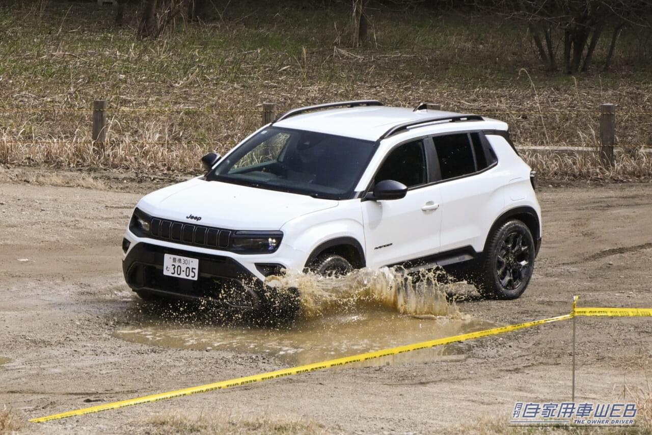 ｜ターボ×4WDが大当たり！EVより安い価格も嬉しい【最新ジープ アベンジャー試乗】ハイブリッドこそ「大本命」モデル。