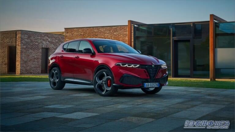 アルファ ロメオ 新型「TONALE」｜待望の「赤レザー」仕様が登場。新デザインの「伝統の顔」も注目ポイント！アルファロメオのSUV「トナーレ」改良新型が発売開始