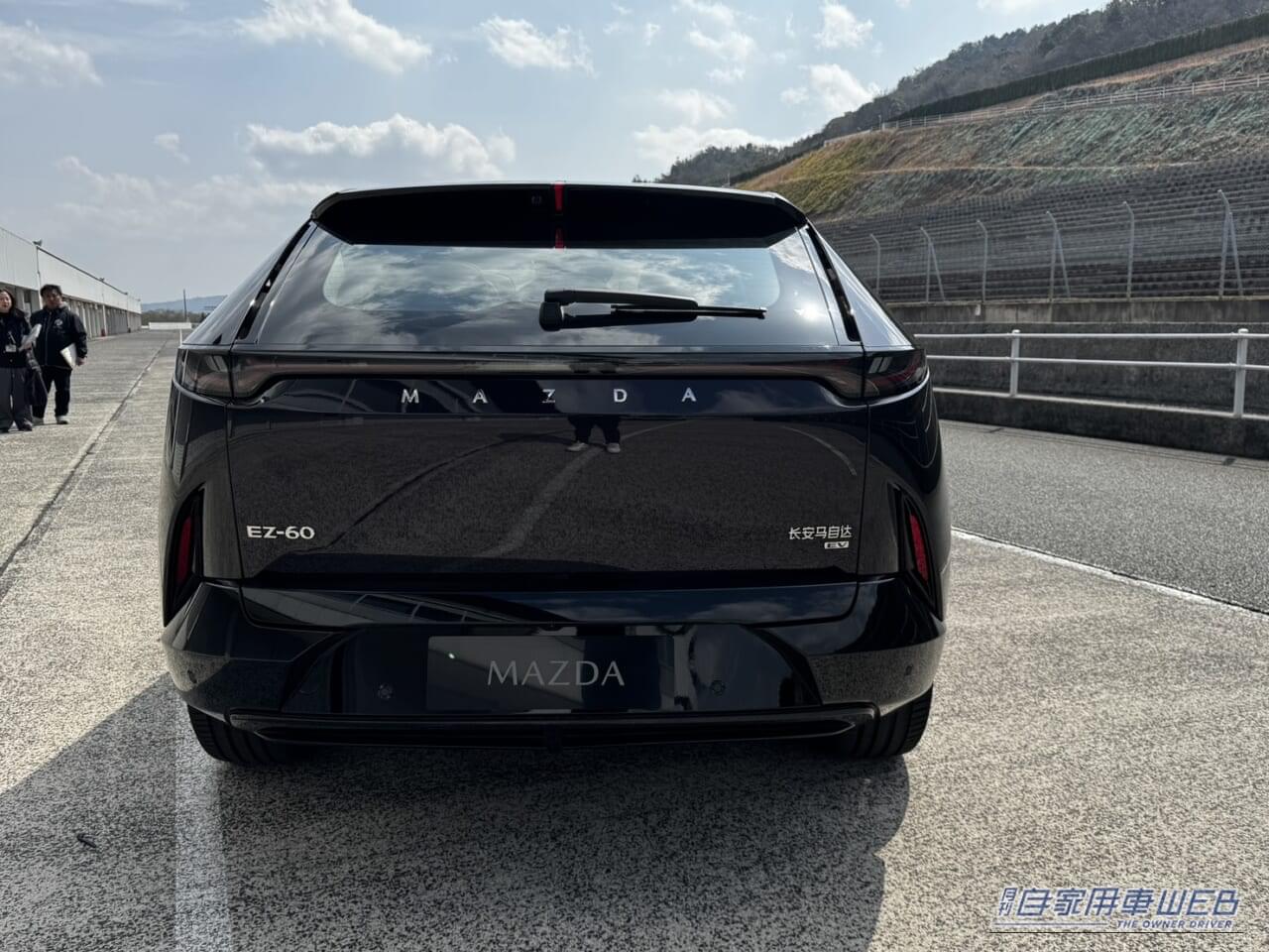 ｜「これがマツダの電気自動車です」日本未導入の『EZ-60』って…？ マツダの“電動クロスオーバーSUV”に乗ってみた。