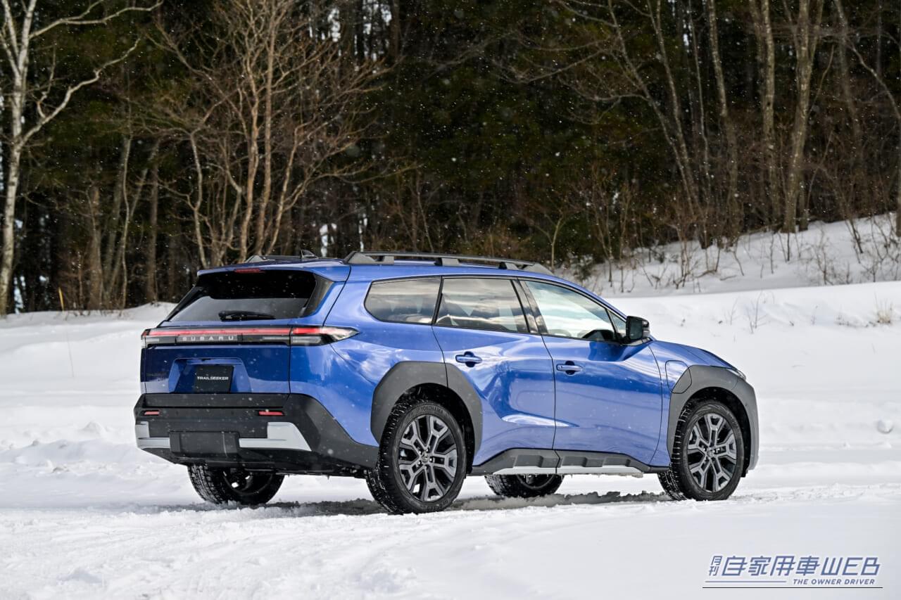 ｜BEVでも「安心と愉しさ」を追求した、スバルらしいレジャービークル。特に「遠出ができる」感が頼もしい！【新型トレイルシーカー・プロトタイプ試乗】